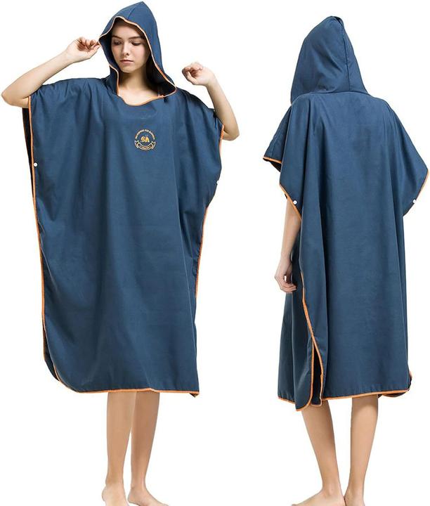Hiturbo Surf Poncho mit Kapuze