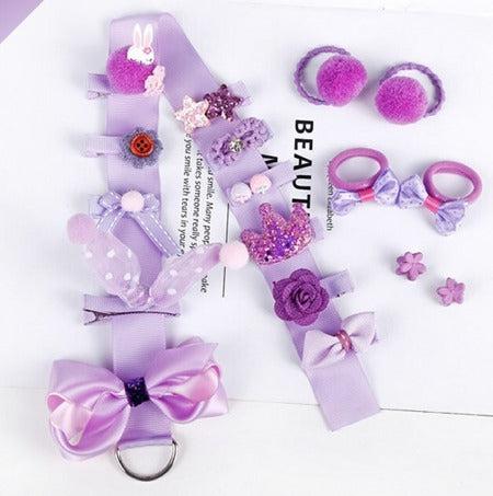 Produktbild Activity Board 18 Stück Haarspangen-Set Kleinkind Mädchen, Haarschmuck Mädchen, Haarspangen mit Geschenkbox (18 Stk.)