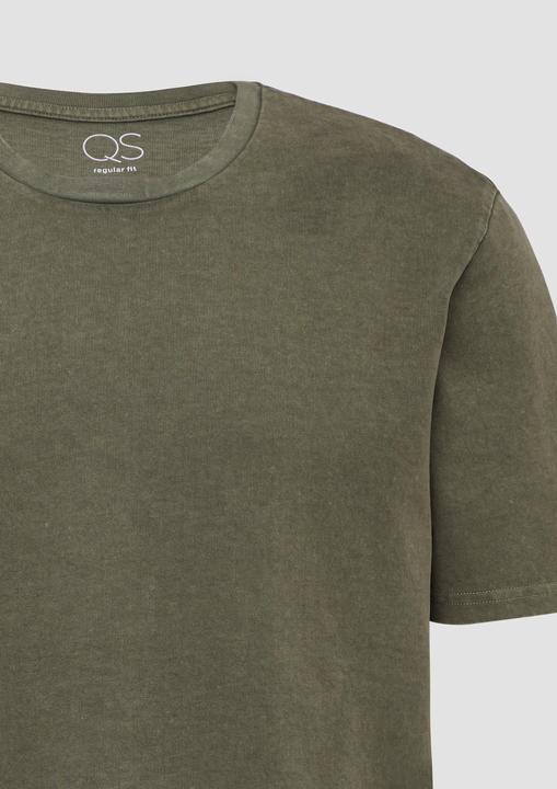 Actual product image S.Oliver T-Shirt Gewaschenes Basic-T-Shirt aus weichem Heavy Jersey (XXL)