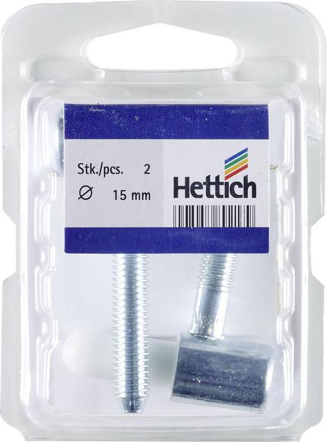 Actual product image Hettich Bandunterteil wartungsfrei 15mm verzinkt, 2 St.