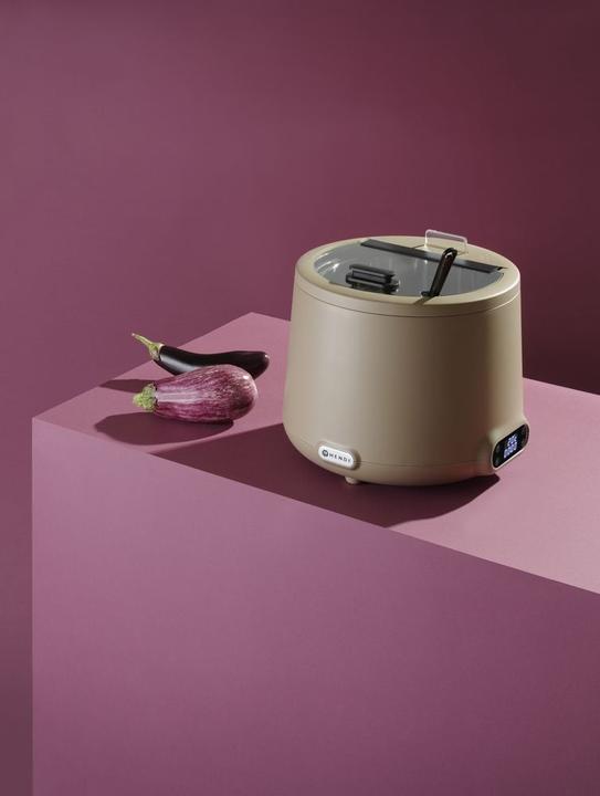 Produktbild Hendi Suppenkessel UNIQ,, 8L, Beige, 220-240V/500W, ⌀365x(H)325mm