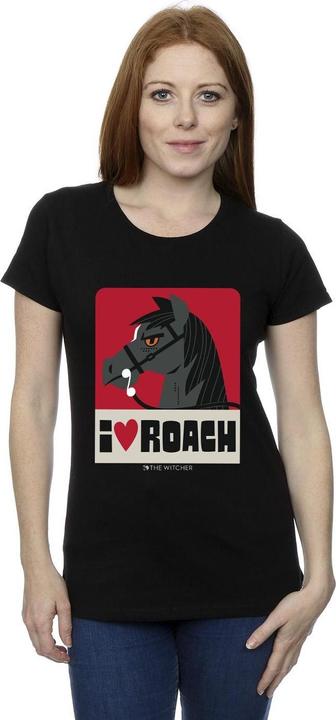 Image du produit Netflix - T-shirt THE WITCHER HEART ROACH - Femme (L)