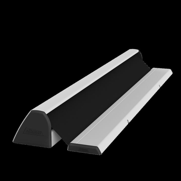 Actual product image Athmer Finger protection profile NR-32 UniSafe Length 1925 mm Opposite hinge side traffic white Colour
