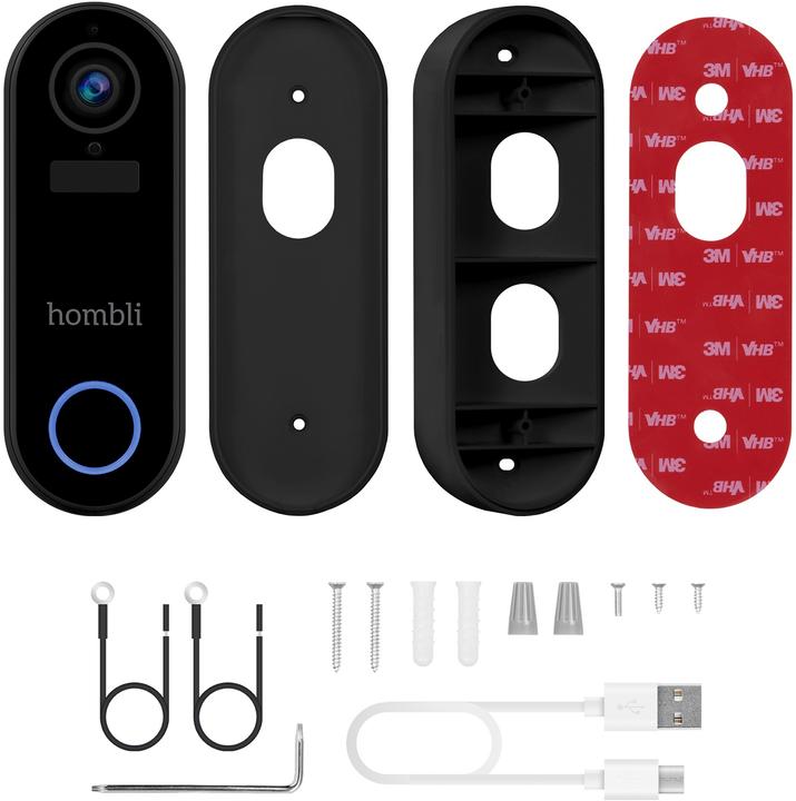 Produktbild Hombli Smart Doorbell 2 + Chime 2 (WLAN, Kabellos)