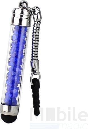 Produktbild Hermex Touch Pen Glitzer Stift Stylus Stift für alle Smartphones und Tablets BLAU