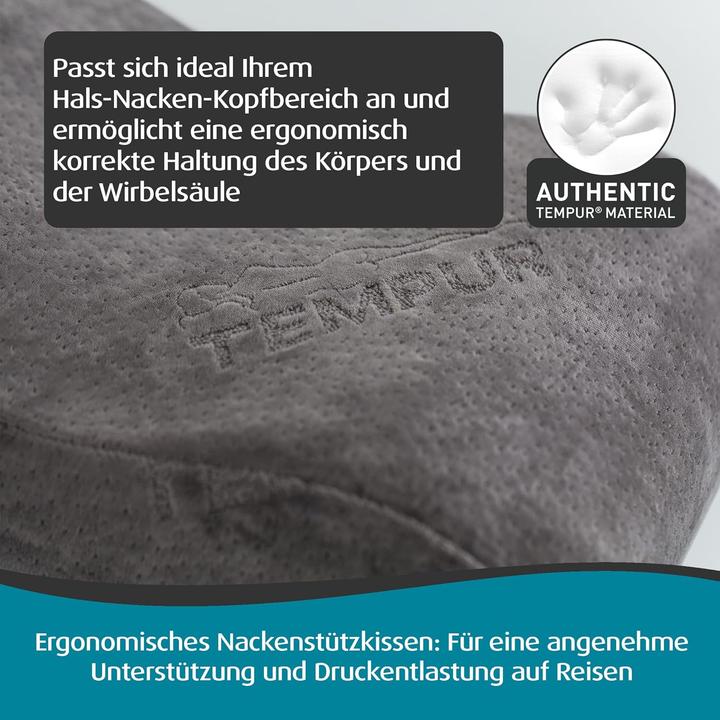 Actual product image Tempur Travel pillow