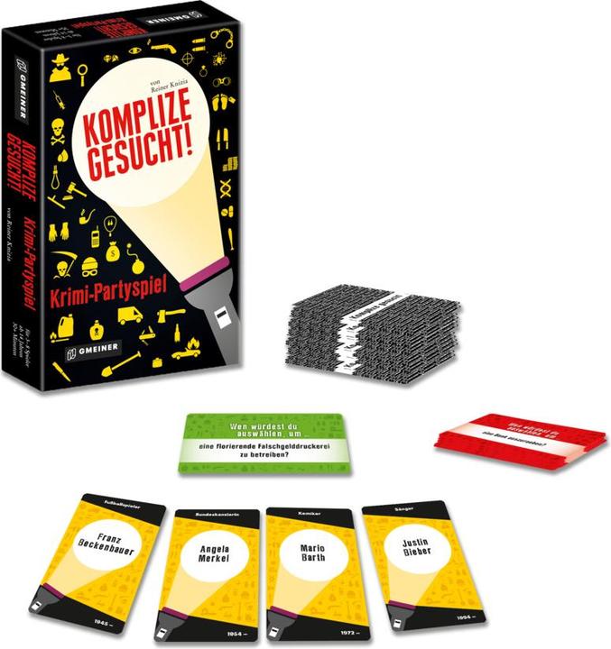 Produktbild Komplize gesucht (Deutsch, 3 - 8 Spieler)