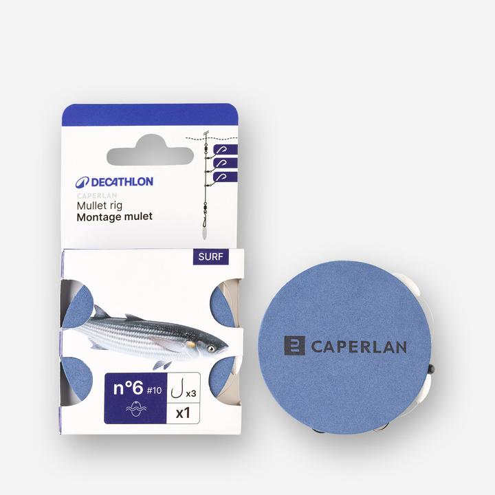 Actual product image Caperlan Leader surf fishing mullet