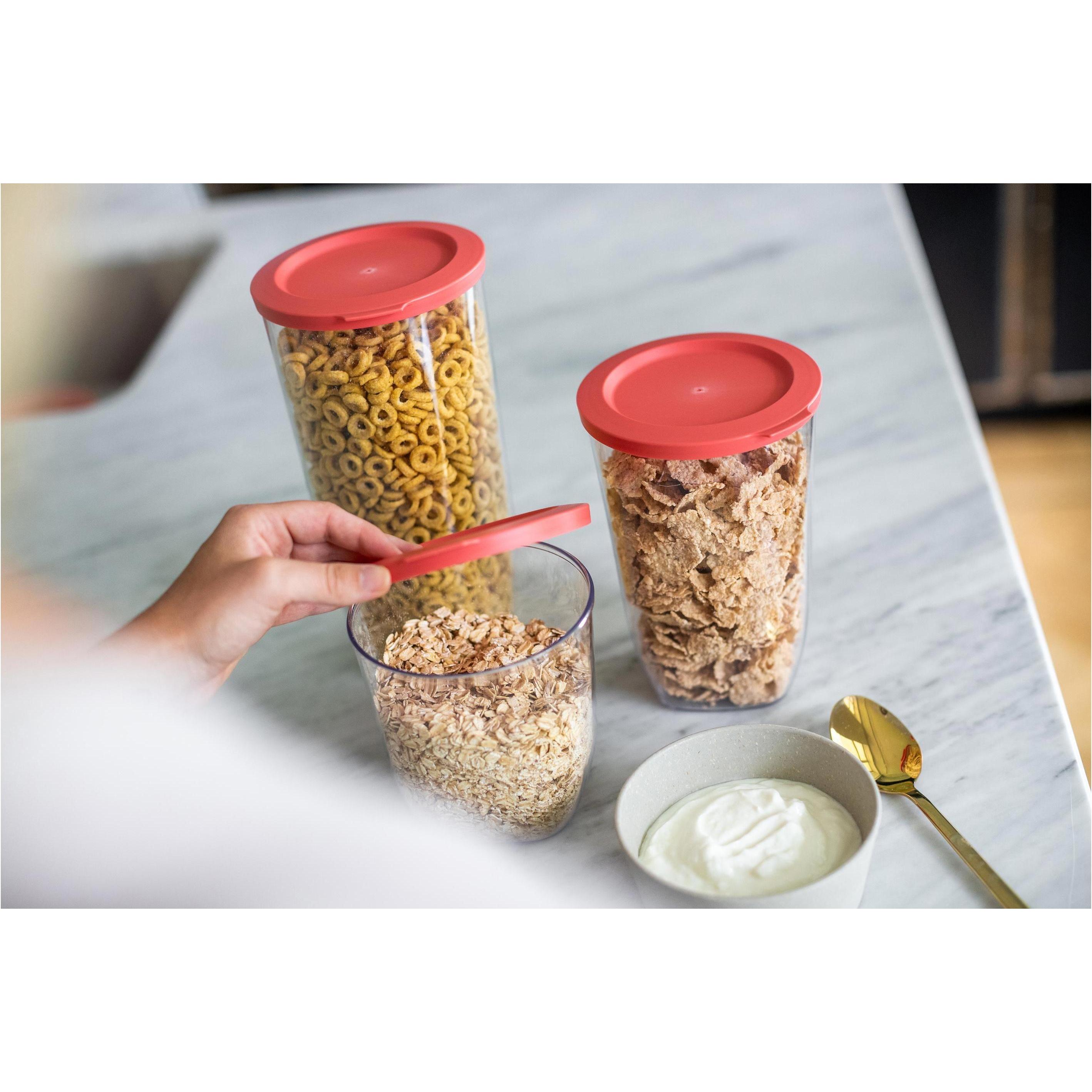 Thumbnail - Koziol Vorratsdose Connect Dry S 1 l, Rot, Vorratsbehälter, Rot