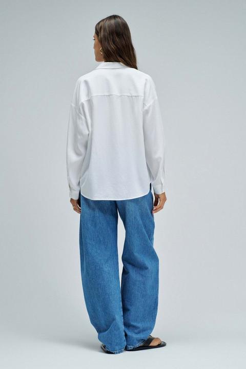 Produktbild Salsa Jeans Langarmbluse Oversize Basic (L)