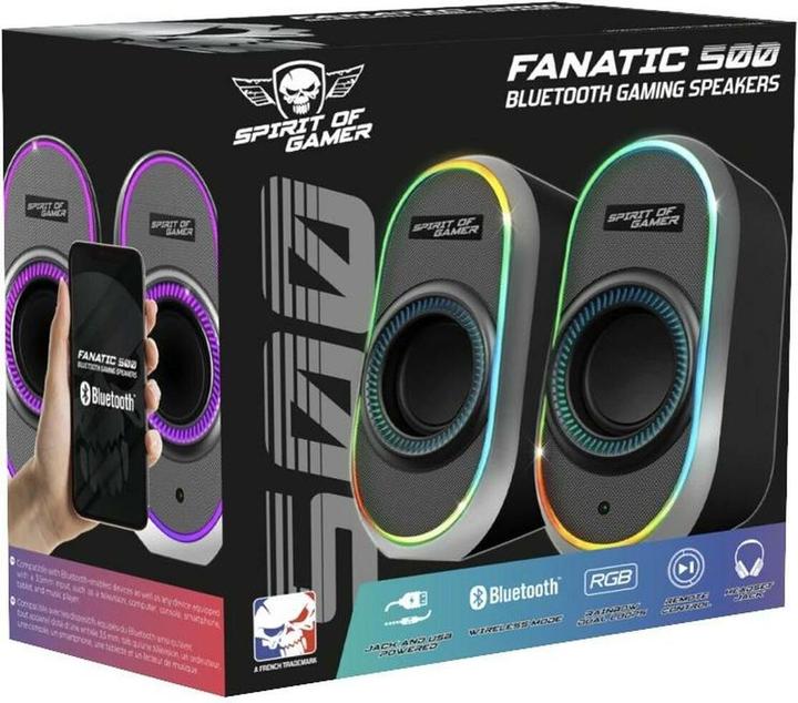 Actual product image Spirit Of Gamer FANATIC 500 DARK