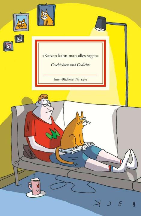 Actual product image »Katzen kann man alles sagen« (German, Beck, Matthias Reiner, 2021)