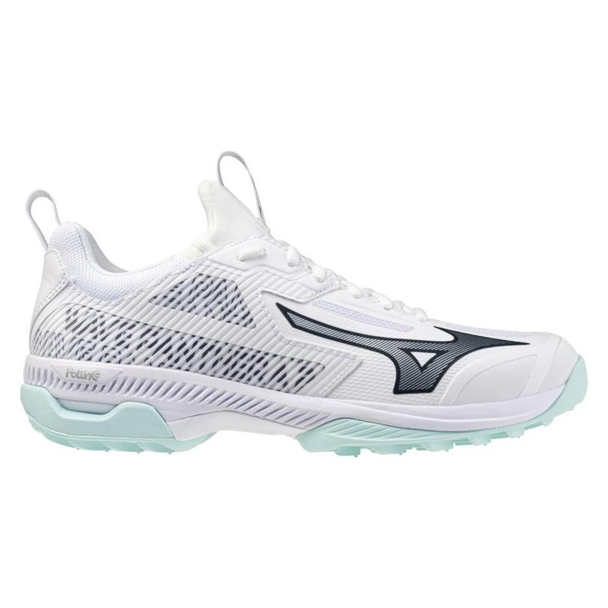 Mizuno, Herren, Hallenschuhe, Wave Panthera (44), Blau, Weiss