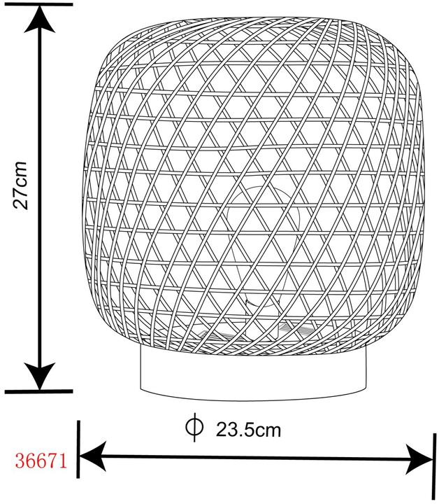 Actual product image Globo Solar light brown 1xLED (IP44)