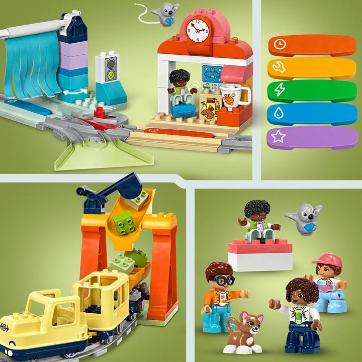 Produktbild LEGO Grosse interaktive Eisenbahn (10428)
