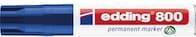 Actual product image Edding Permanent Marker 800 (Blue, 4 mm, 1 x)