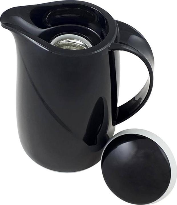 Image du produit Helios Pichet isolant Wave 0.6L Noir, lavable au lave-vaisselle (0.60 l)