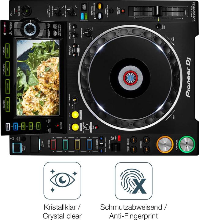 Produktbild Dipos Schutzfolie Klar für Pioneer CDJ-2000NXS2 Display
