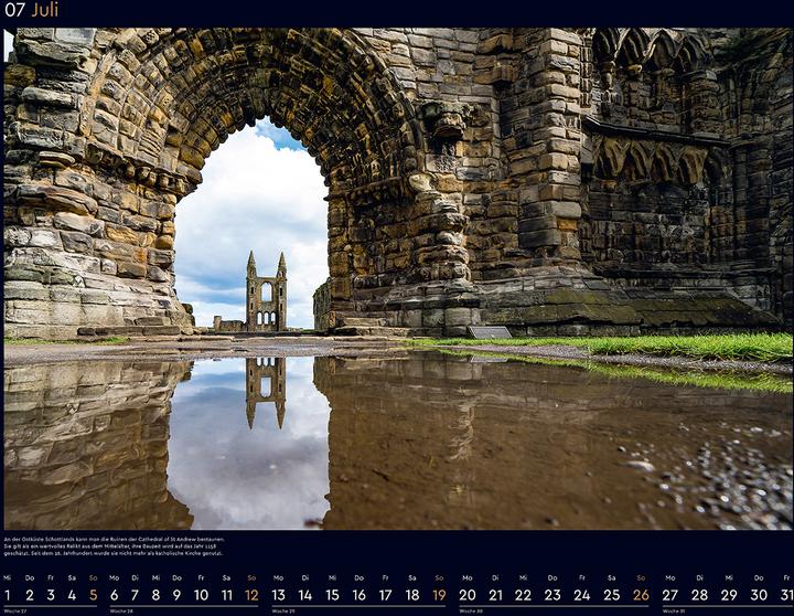 Produktbild Schottland - Wandkalender 2026 (60 x 45 cm)