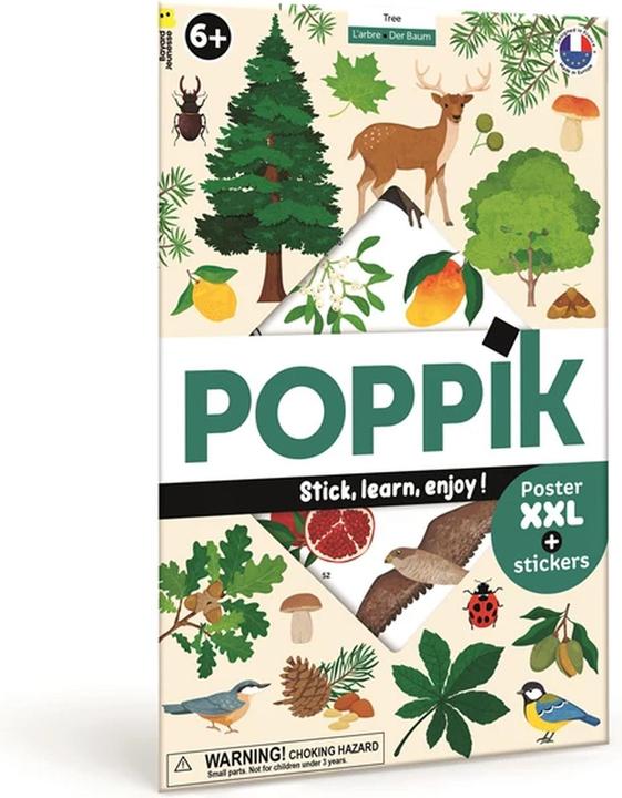 Immagine prodotto Poppik Sticker Lernposter Bäume