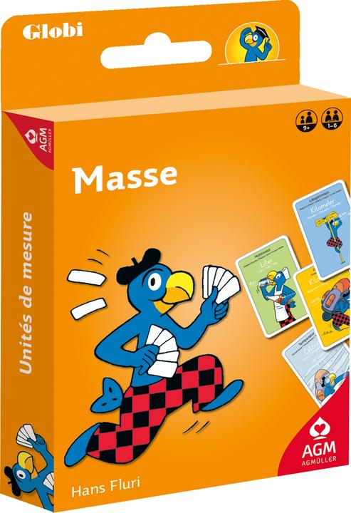 Actual product image Globi educational game mass (German)