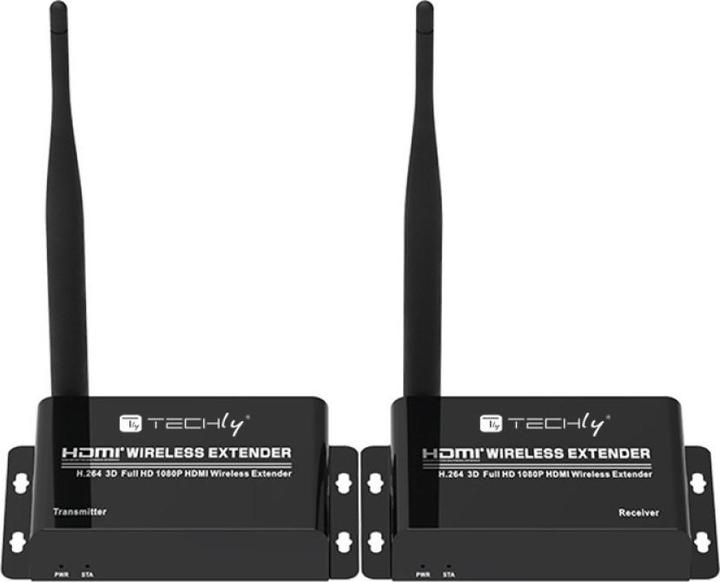 Productafbeelding Techly 50m Draadloze HDMI Extender Volledig