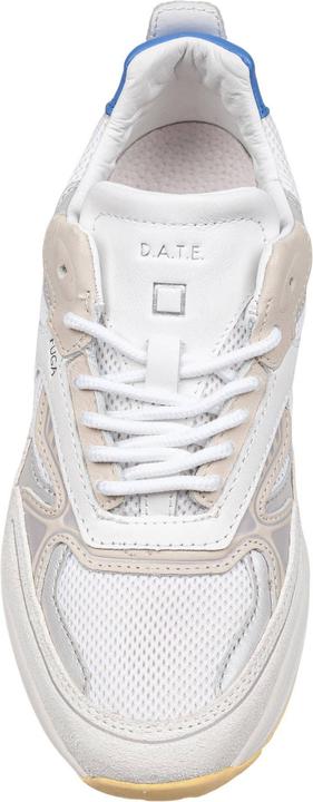 Produktbild D.a.t.e. D.a.t.e fuga sneakers in fabric and suede color white/sky (42)
