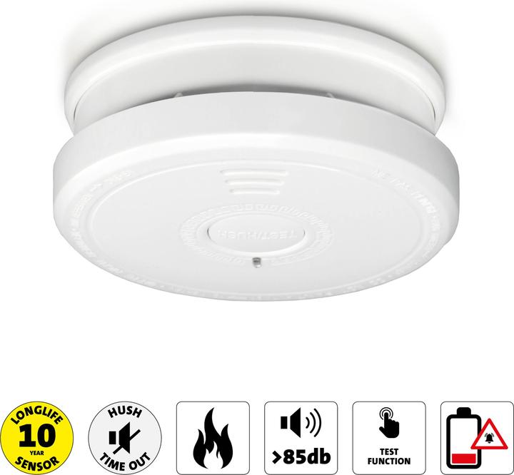 Actual product image ProPlus Smoke detector optical 9V