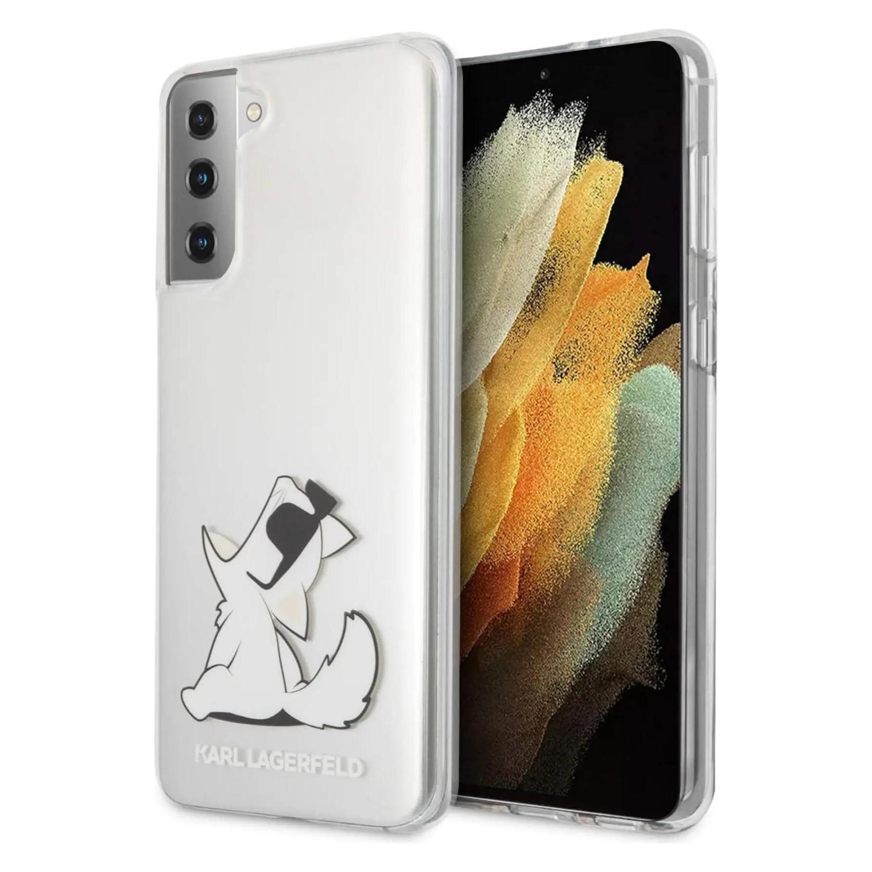 Karl Lagerfeld Case (Samsung Galaxy S21+), Smartphone Hülle, Transparent