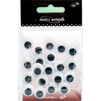 Titanum Selbstklebende Augen 14mm 20St