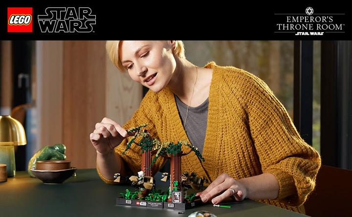 Image du produit LEGO Poursuite sur Endor - Diorama (75353, LEGO Star Wars)