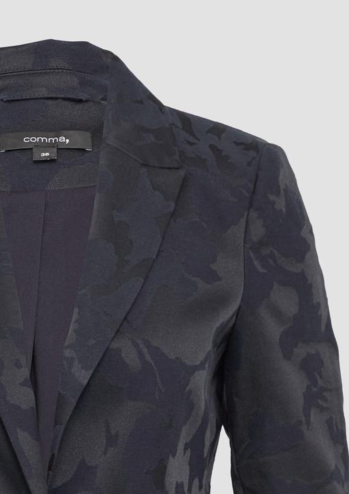 Produktbild Comma Indoor-Blazer Kurzer Jacquard-Blazer (44)