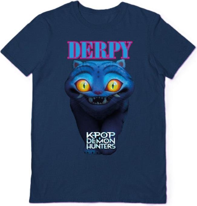 Pyramid T-shirt - KPop Demon Hunters - Derpy Tiger - S (S)