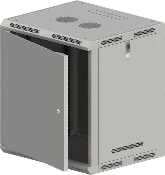 Q-Lantec Wall Cabinet 19" 15U (SW-15U-600-500-N-DMJ-OP-RP-BS) (15 RU, 19 inch rack)