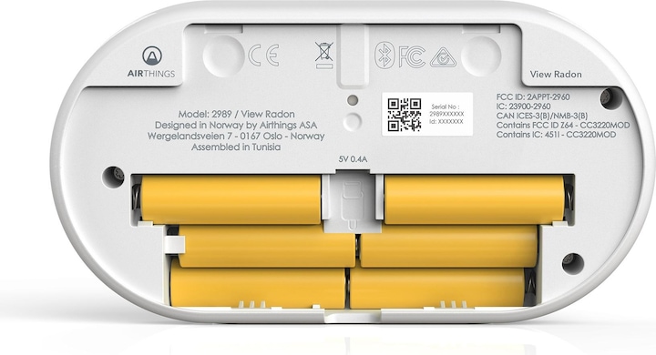 Immagine prodotto Airthings Visualizza Radon