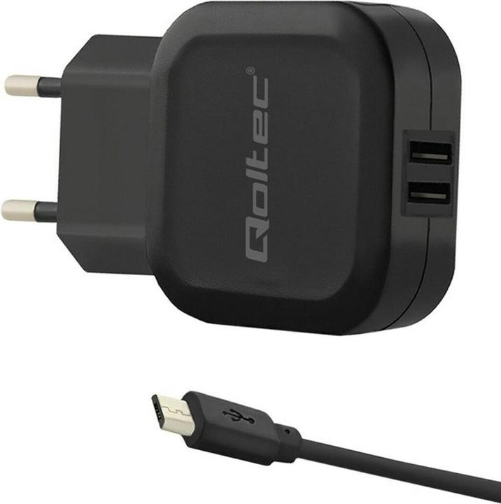 Produktbild Qoltec 50187 Ladegerät für Mobilgeräte Indoor (17 W)