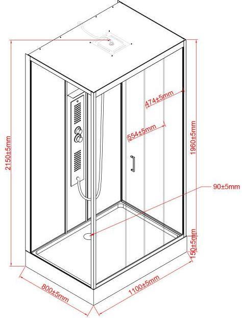 Actual product image Vente-unique Sulipa (80 cm, 110 cm, 215 cm)