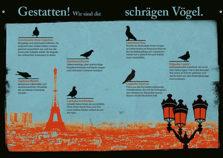 Produktbild Das Revier der schrägen Vögel (Deutsch, Katrin Segerer, Sophie Hénaff, 2019)