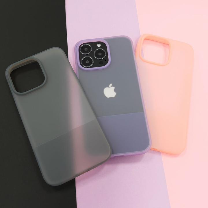 Immagine prodotto Kingxbar Custodia della serie Plain Cover per iPhone 13 Pro Max Custodia in silicone rosa (Apple iPhone 13 Pro Max)