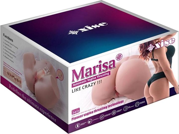 Immagine prodotto Xise - Marisa Multiposition Realistischer Vagina-Masturbator Mit Stossfunktion