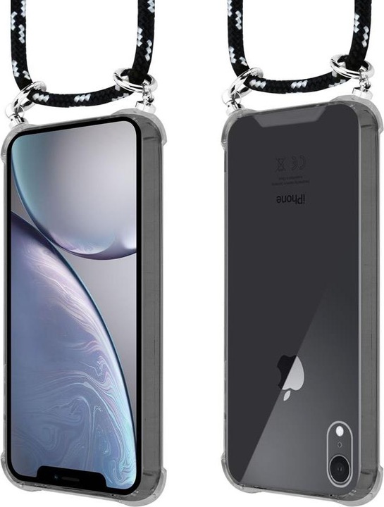Produktbild Cadorabo TPU Handy Kette SILBER Cover