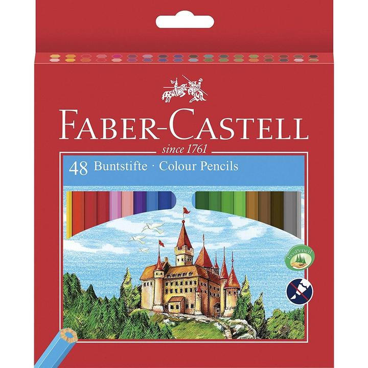 Actual product image Faber-Castell Coloured pencils Classic Colours (48x)