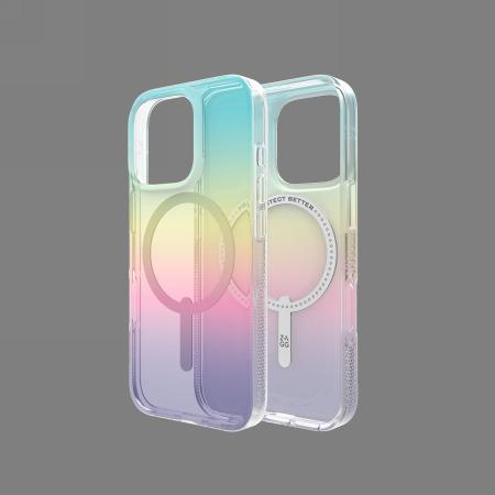 Produktbild Zagg Milan Snap MagSafe iPhone 16 Pro Case - Iridescent (Apple iPhone 16 Pro)