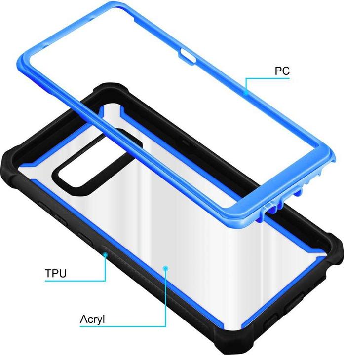 Produktbild Cadorabo Hybrid 2-in-1 Acrylic Cover (Samsung Galaxy Note 8)