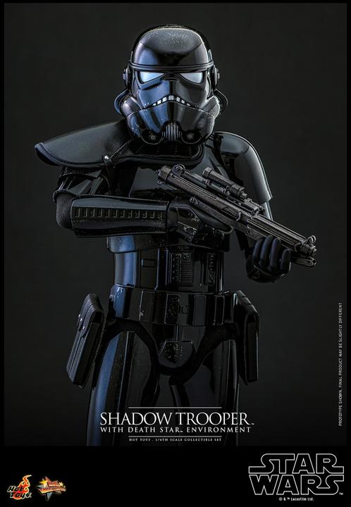 Produktbild Hot Toys Star Wars Movie Masterpiece Actionfigur 1/6 Shadow Trooper with Death Star Environment 30 cm