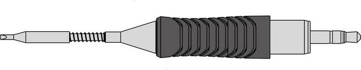Actual product image Weller Erem Weller RTMS 013 S MS soldering tip chisel shape tip size 1.30mm content 1pc. (Soldering tip)
