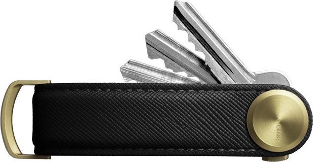 Actual product image Orbitkey Key Organiser Pro Leather liquorice