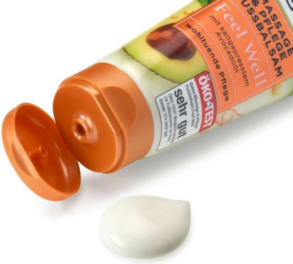 Produktbild dm Balea Massage- & Fusspflegebalsam Feel Well (Fusscrème & Fussgel)