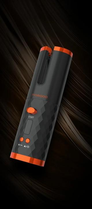 Immagine prodotto Porodo Lifestyle Schnurlos Tragbarer Lockenwickler 5200mAh – Schwarz