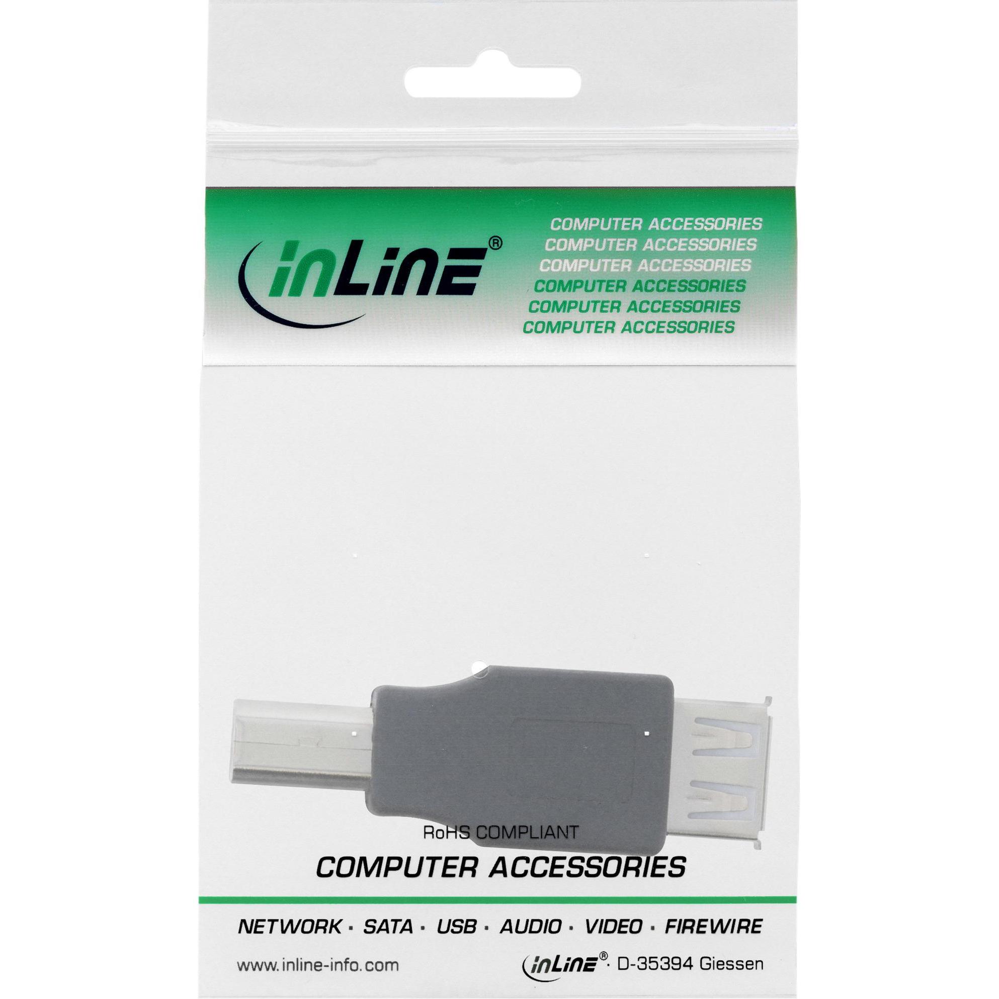 Thumbnail - InLine USB 2.0 Adapter (USB 2.0), USB Kabel